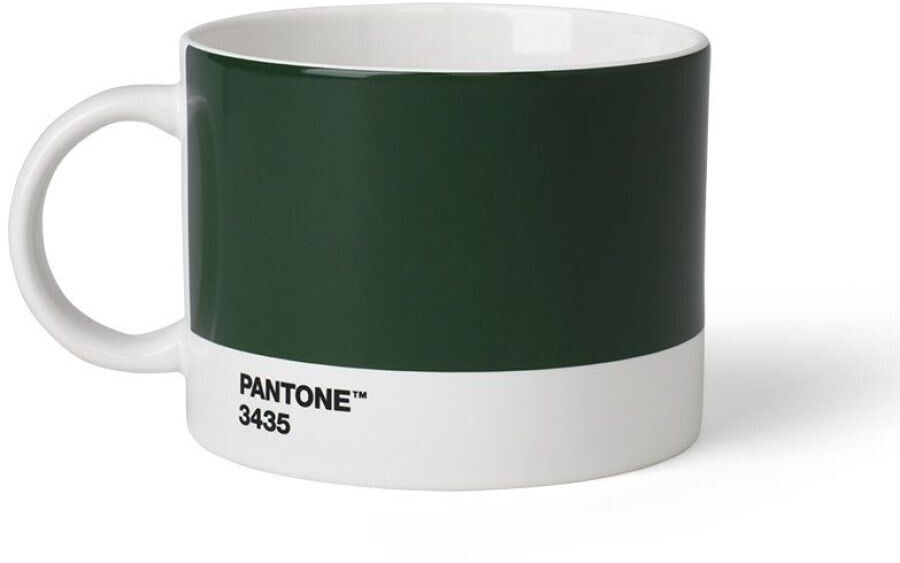 Pantone Porcelain tea mug - Dark Green 3435 - 475 ml