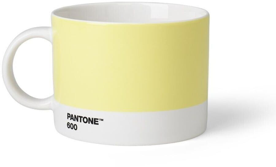 Pantone Porcelain tea mug - Light Yellow 600 - 475 ml
