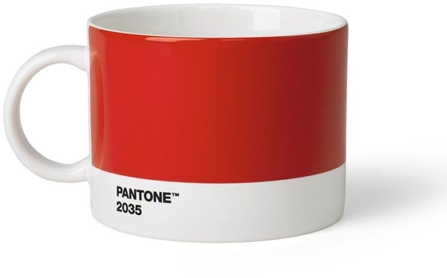 Pantone Porcelain tea mug - Red 2035 - 475 ml