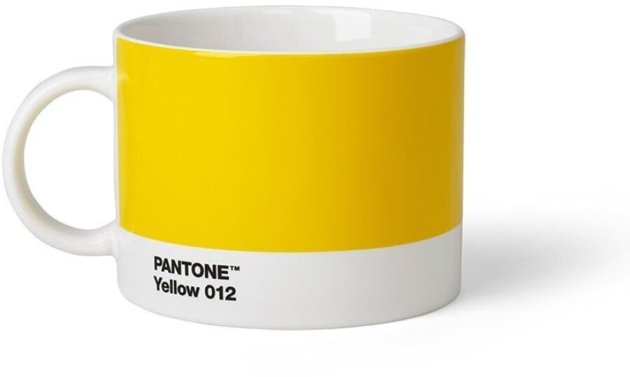 Pantone Porcelain tea mug - Yellow 012 - 475 ml