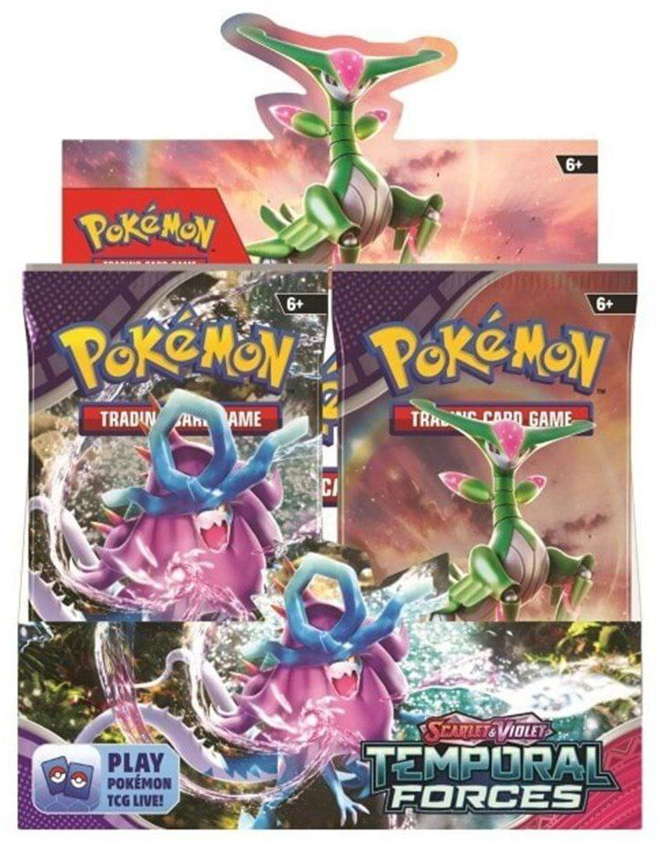 Pokémon Scarlet & Violet - Temporal Forces 36er Booster Display Box (EN)