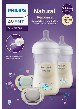 Philips AVENT Natural Response Gift set 2 bottles ab 23 81 Preisvergleich bei idealo