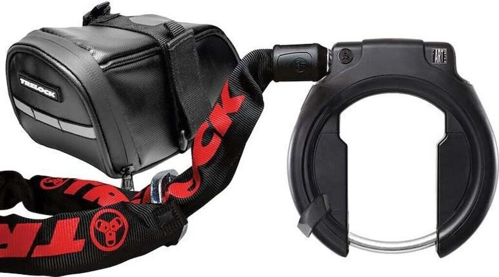 Sac De Selle Trelock Pour Cadenas Et Accessoires Vélo - Noir, Résistant Aux Intempéries, Charge 2 Kg