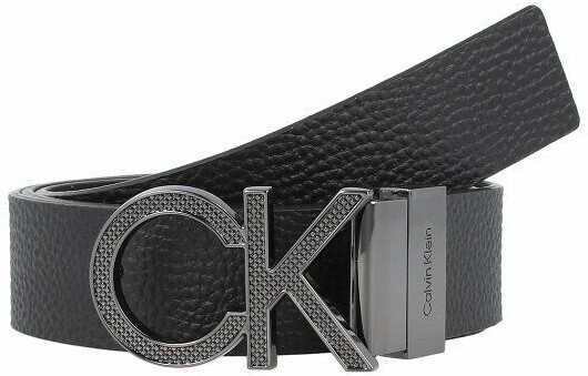 Calvin Klein CK Pique Reversible Leather Belt (K50K511337) ck black pb-dark brown pb