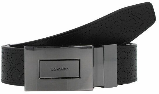 Calvin Klein Formal Reversible Leather Belt (K50K511573) ck black smooth