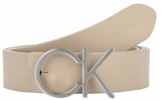 Calvin Klein Re-Lock Wende-Ledergürtel (K60K608781) silver mink 