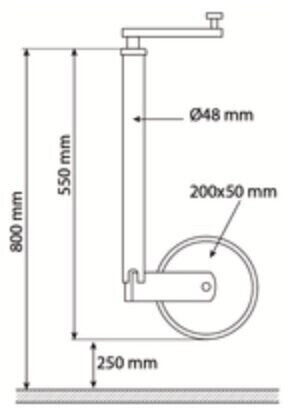 AL-KO 200x50mm