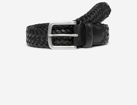 Marc O'Polo Braided Belt made from fine Cowhide Leather (B0129519508111)