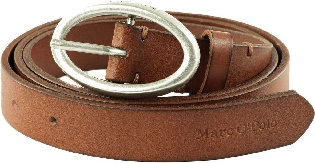 Marc O'Polo Belt with oval Buckle (B0119509501111) classic cognac