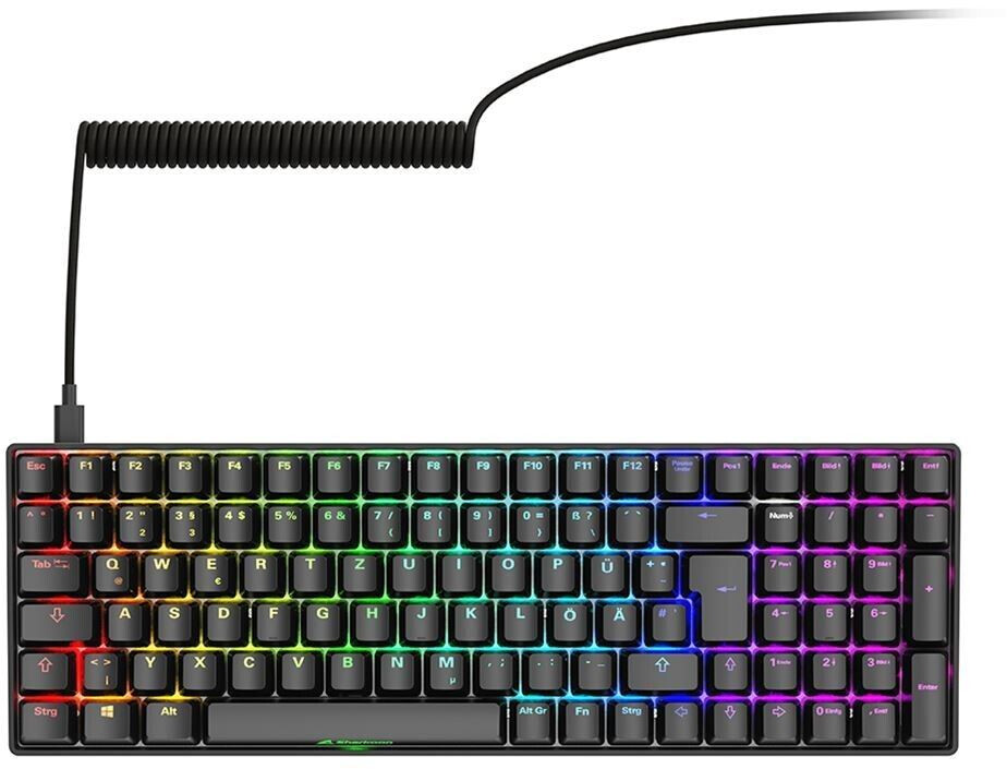 Sharkoon SKILLER SGK50 S2 (Gateron Red) (DE) Black