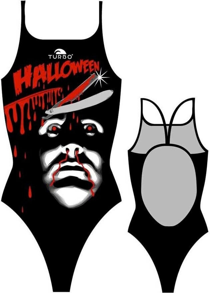 Turbo Halloween Blood Swimsuit Women (892092-0908) black