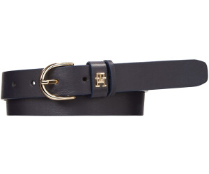Tommy Hilfiger Essential Ledergürtel mit TH-Monogramm (AW0AW15766 