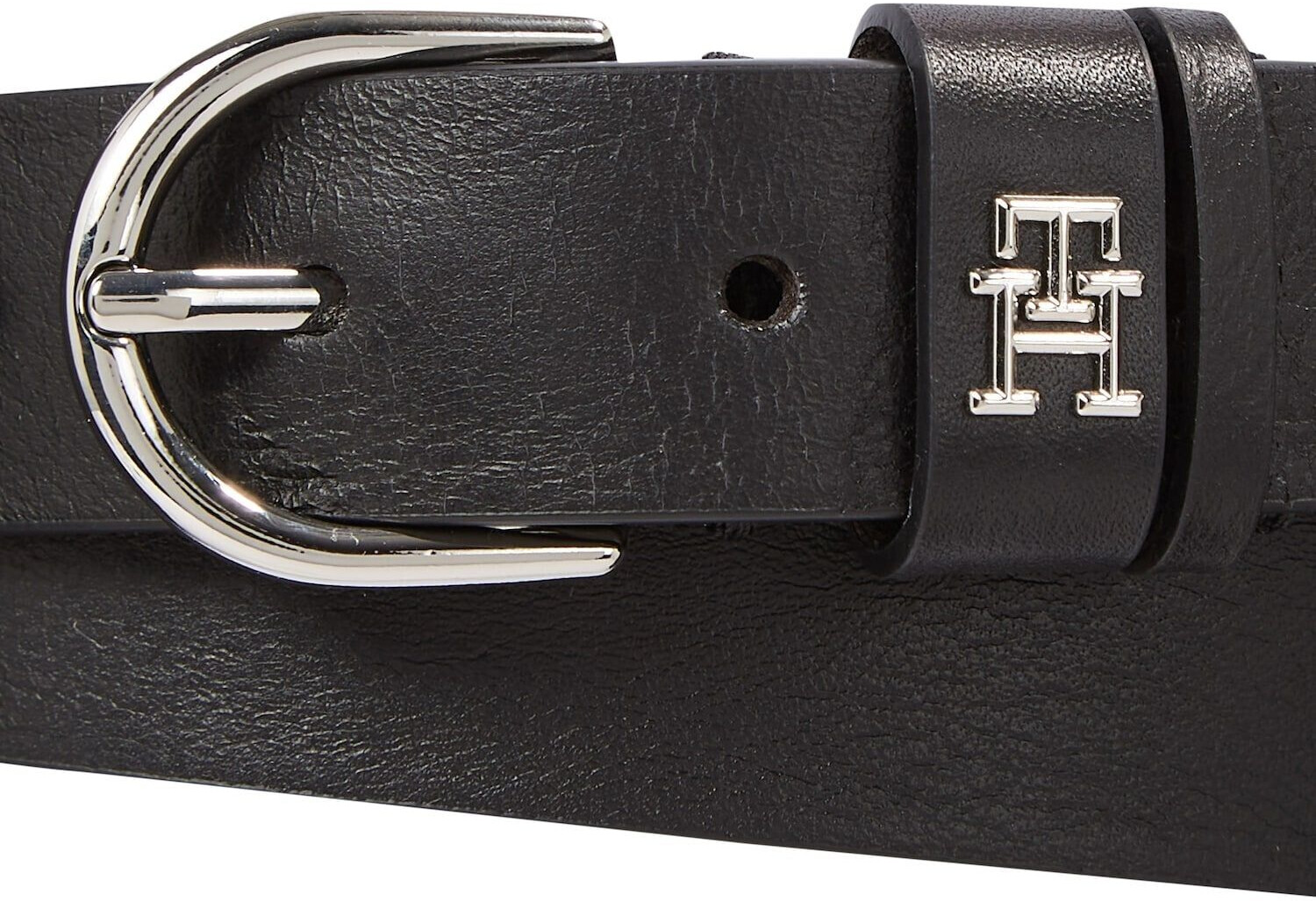 Tommy Hilfiger Essential Ledergürtel mit TH-Monogramm (AW0AW15766 