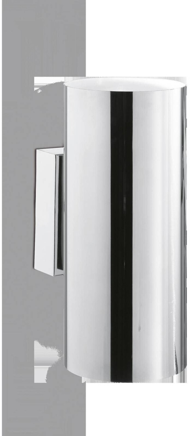 IDEAL LUX Look wall light, chrome, metal, 2-flame up/down