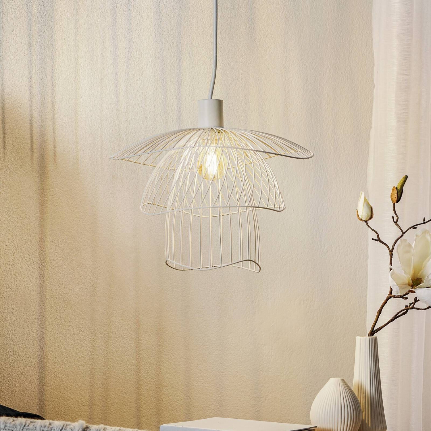 Forestier Papillon XS pendant light 30 cm white
