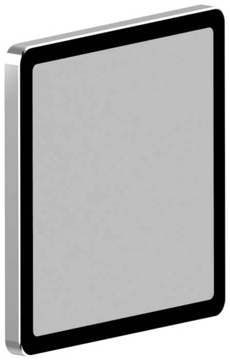 LightMe LED mirror light Aqua square chrome