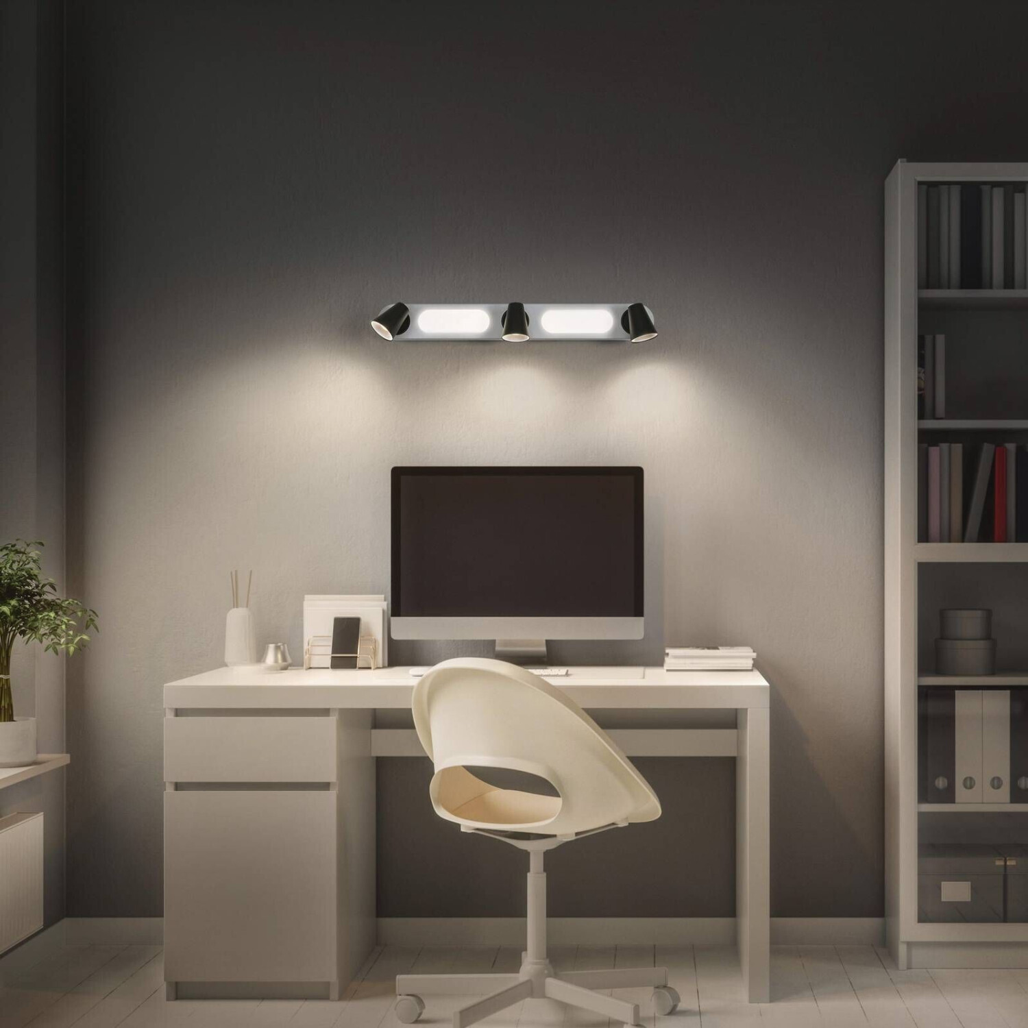 LEDVANCE LED ceiling light Neptune, 3 spots, white