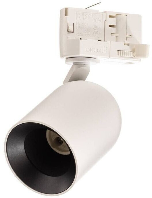 Arcchio Spot Brinja, white, aluminum, 3-phase rail, GU10