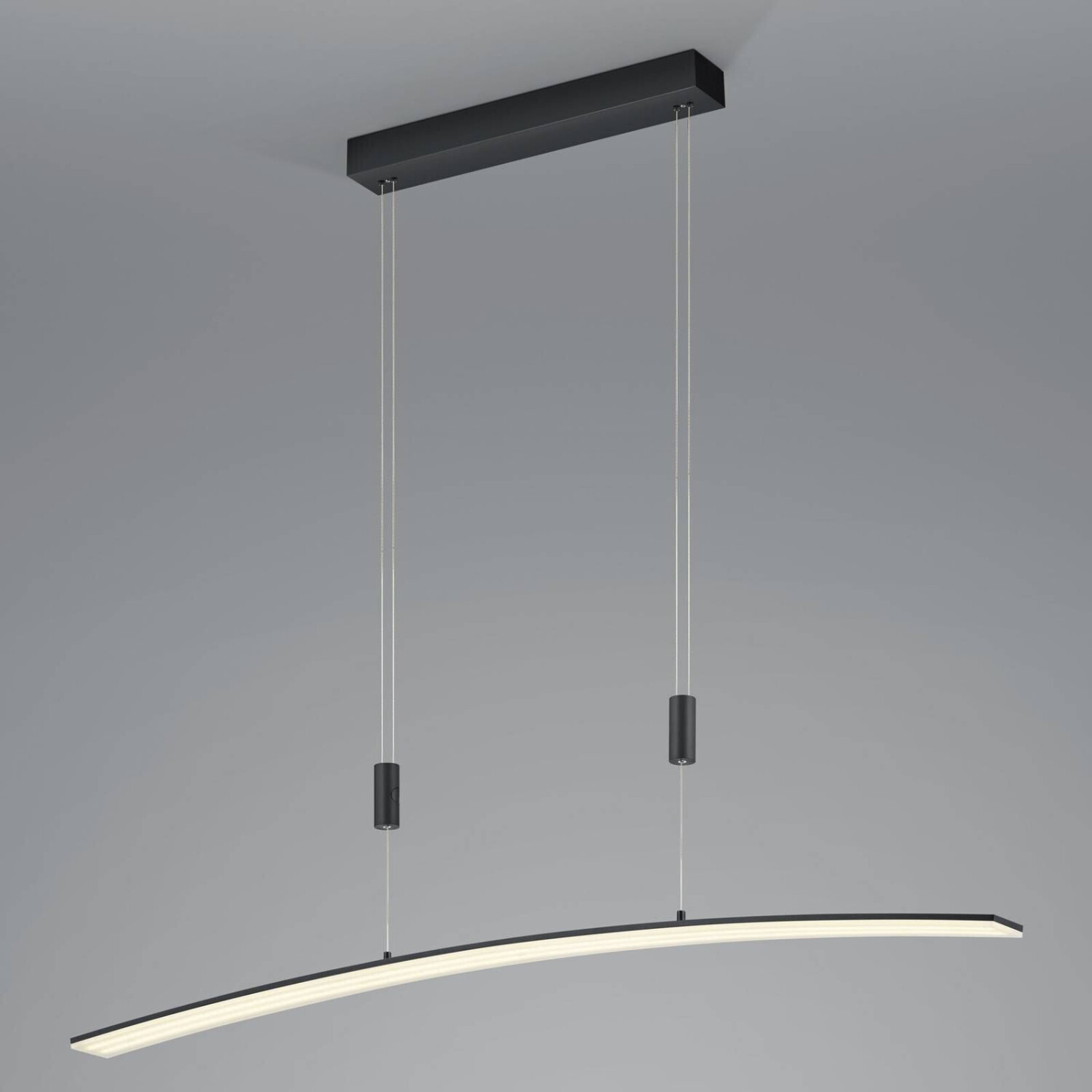 HELL LED hanging lamp Dual with remote control CCT black