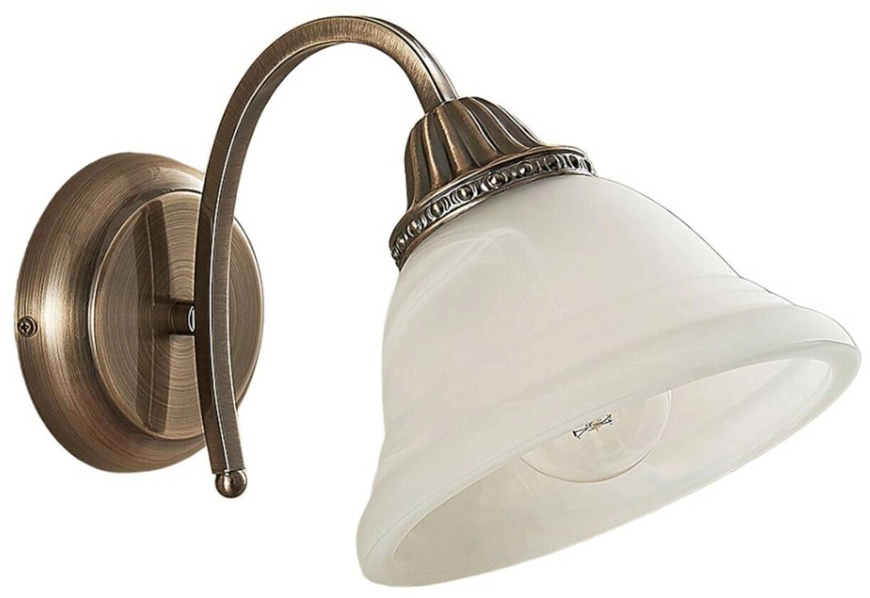 Lindby Curved wall light Mialina
