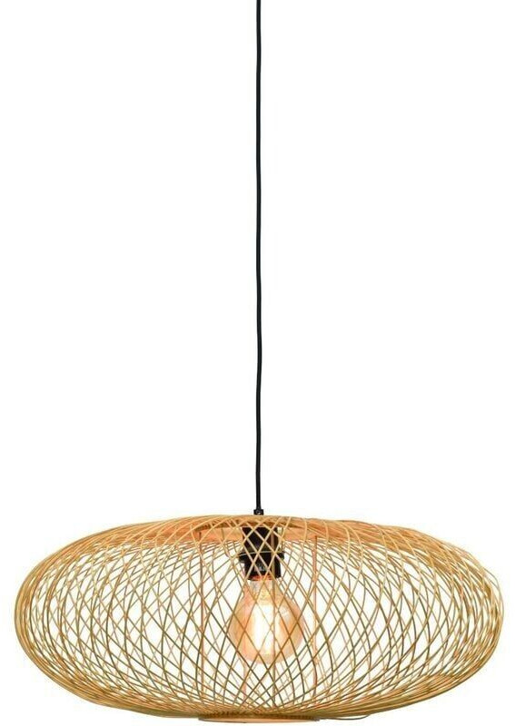 Good&Mojo Cango hanging light, ellipse, natural