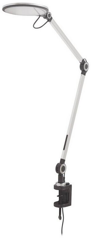 Lindby LED clamp light Nyxaris, gold, metal, CCT, 52 cm