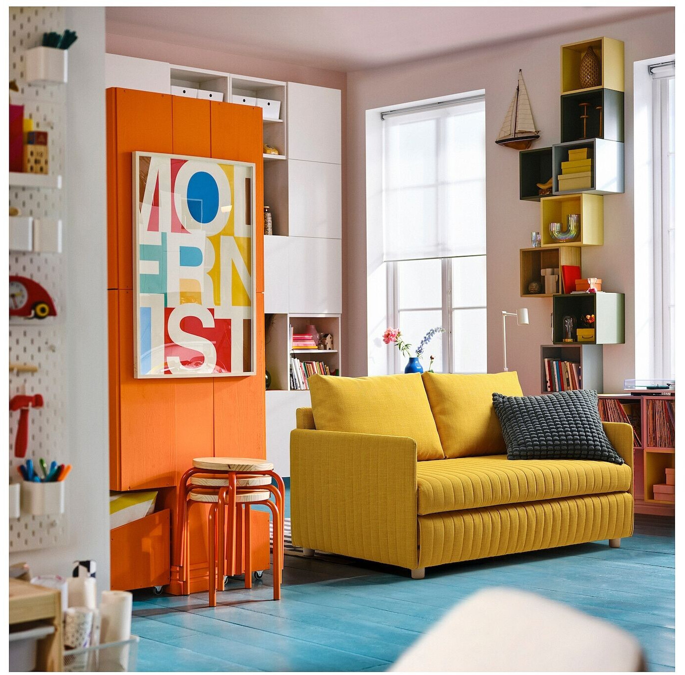 Ikea FRIDHULT Bettsofa Skiftebo gelb ab 229,00 € (Oktober 2026)