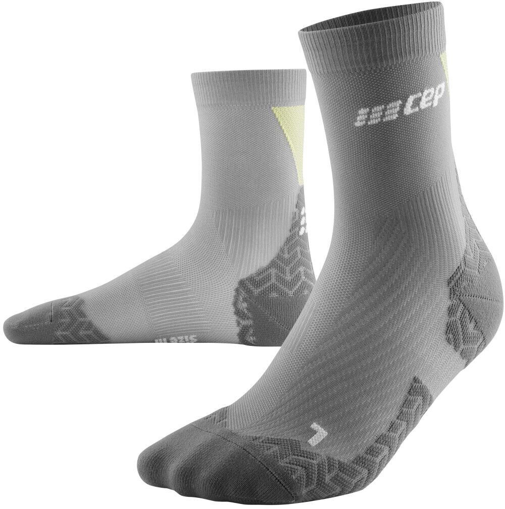 CEP Ultralight Mid Cut Socks Women grey/lime