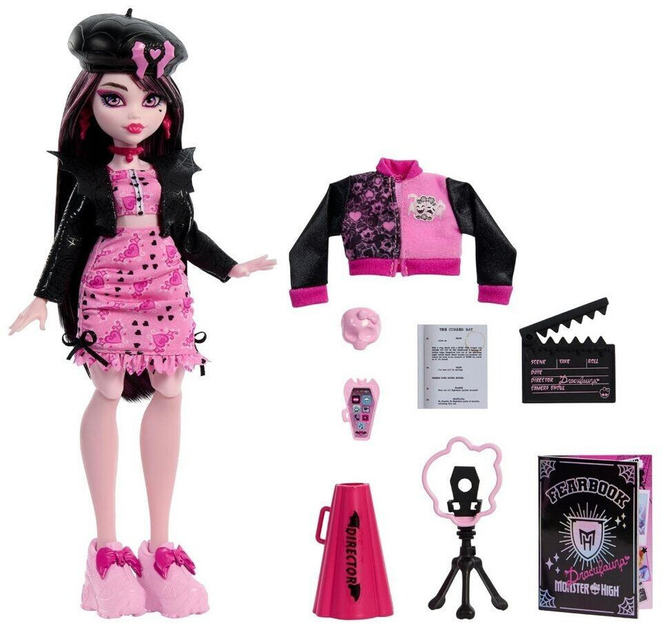 Mattel Monster High Fearbook Draculaura (HXW30)