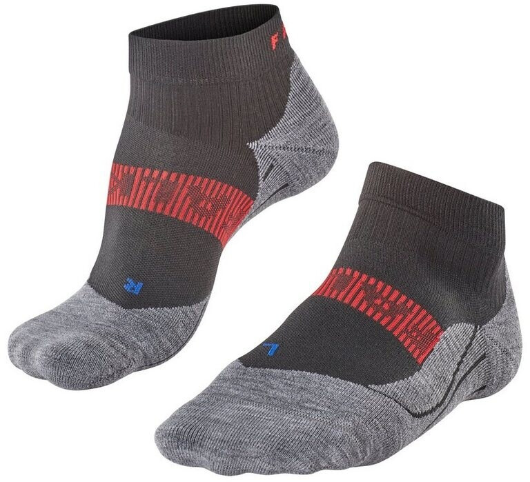 Chaussettes De Course FALKE RU4 Femme - Courtes, Rembourrage Moyen, Anti-ampoules - Coton Et Technique - 1 Paire
