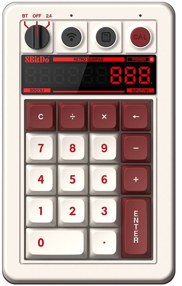 8bitdo Retro 18 Mechanical Numpad Fami Edition