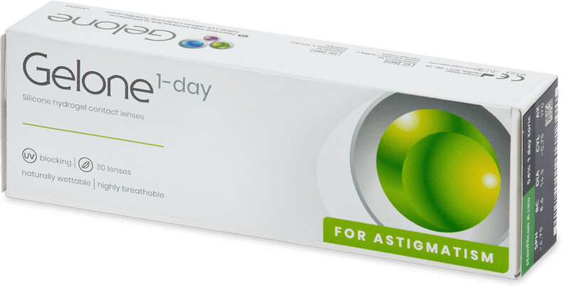 Soleko Gelone 1-day for Astigmatism (30 pcs)