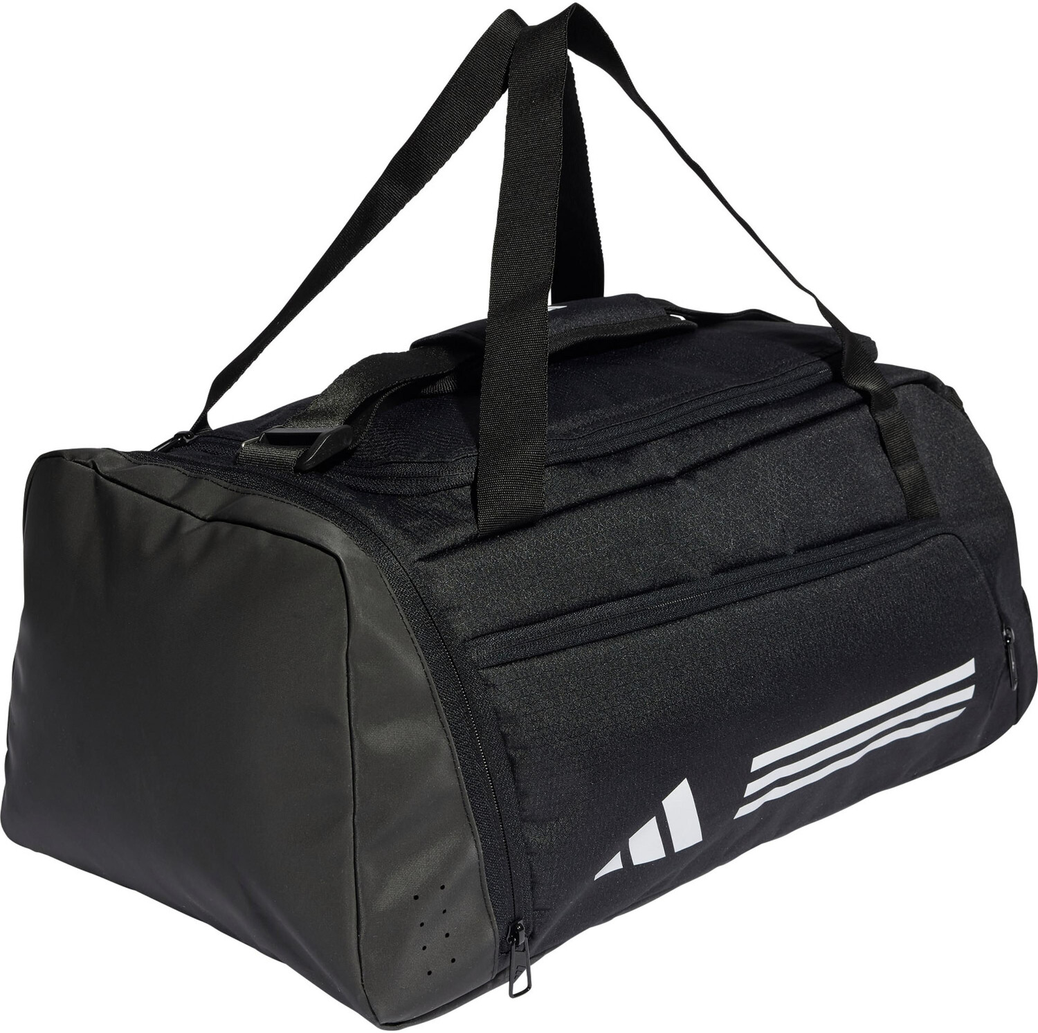 Adidas Essentials 3 Stripes Duffel Bag black white 30L ab 21 99 Preisvergleich bei idealo