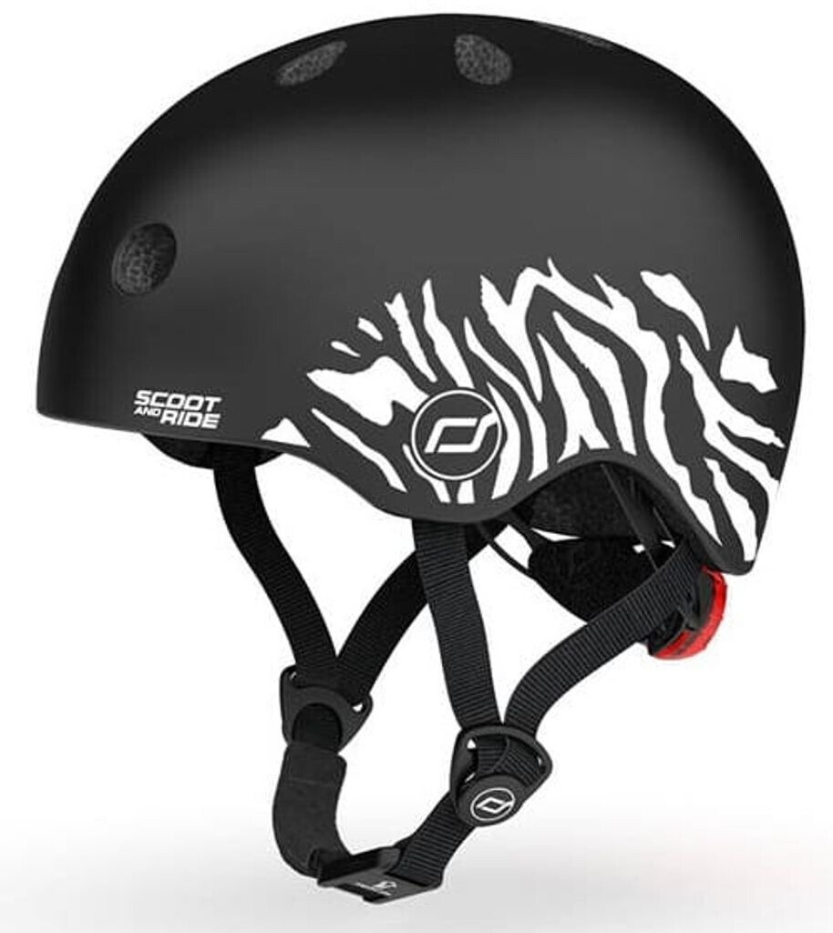 Scoot & Ride Graphics Helmet zebra