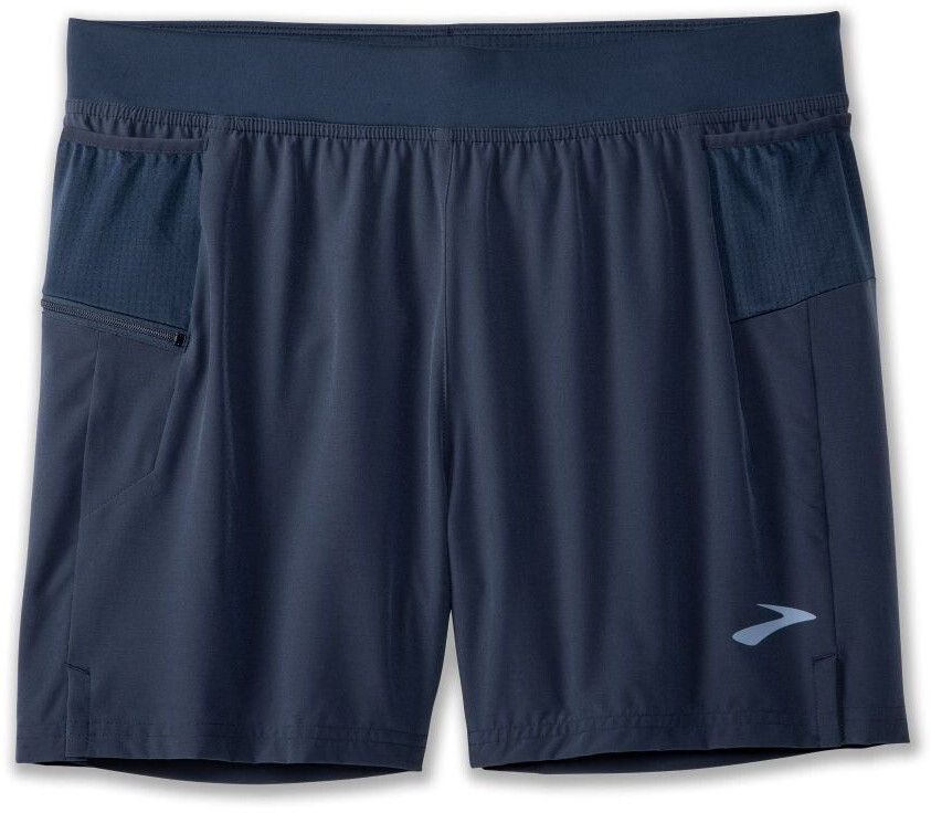 Brooks Sherpa 5 2-in-1 Short blue slate