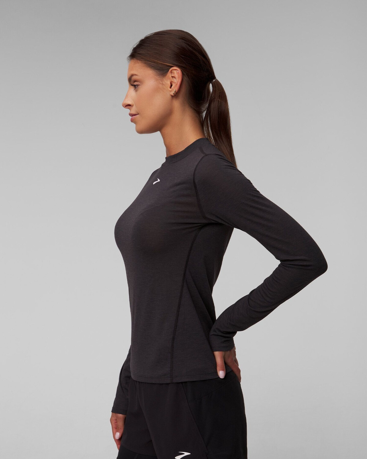 Brooks High Point Long Sleeve (221637) black