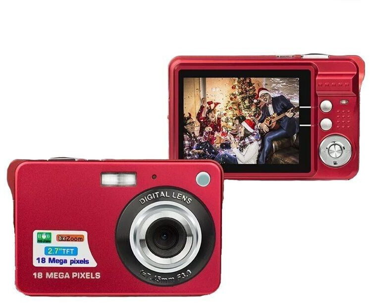Yonis 18MP Zoom 8x rouge