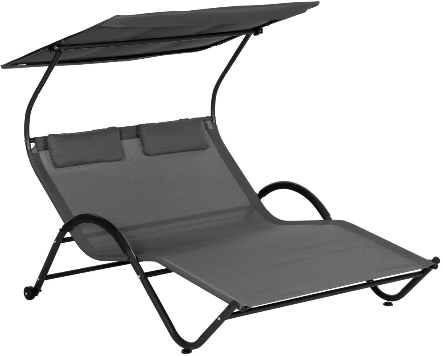 Outsunny Balancelle de Jardin 3 places grand confort