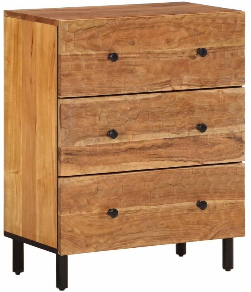 vidaXL Side cabinet solid acacia wood 60x75cm (356858)