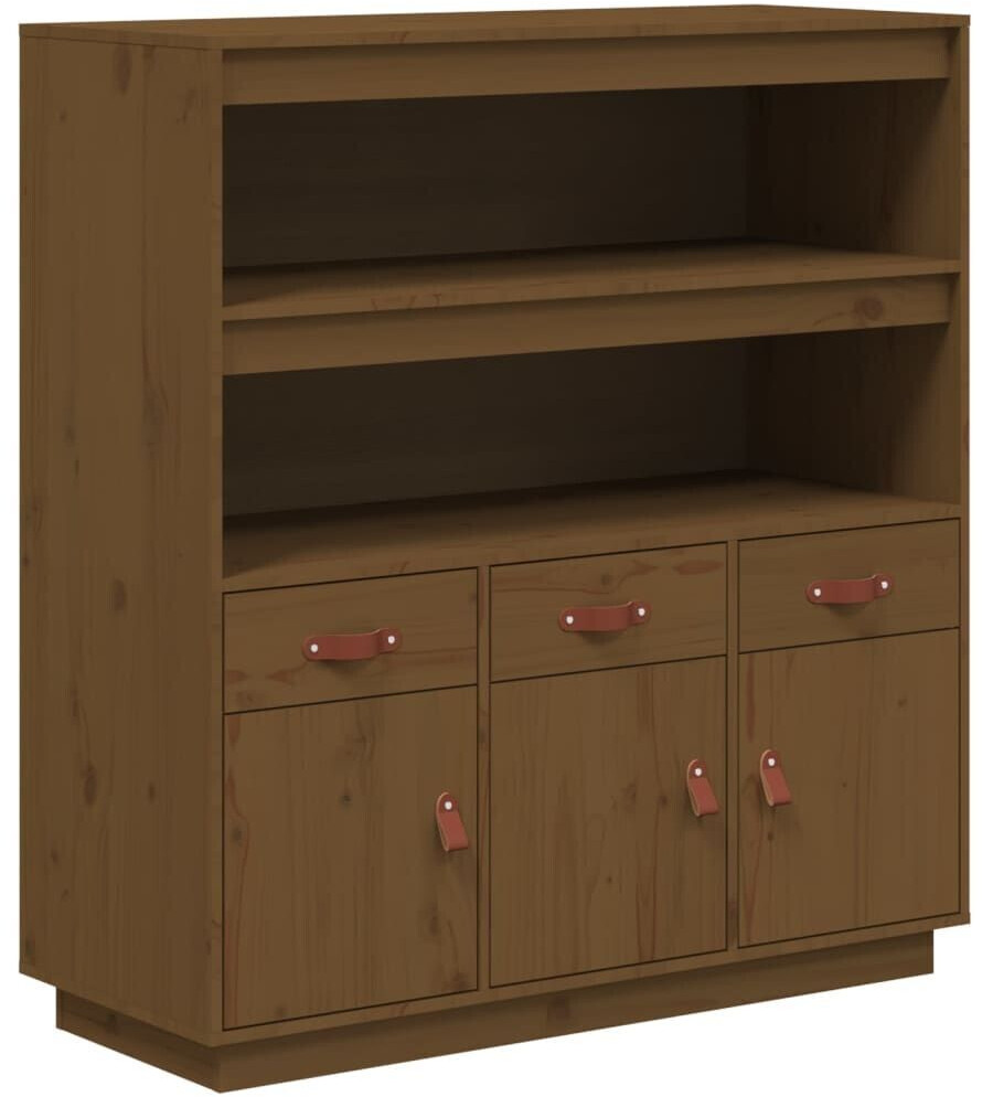 vidaXL Highboard solid pine wood 100x108.5cm (820165)