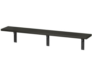 Ikea BERGSHULT / RAMSHULT Wandregal braunschwarz 120x20 cm
