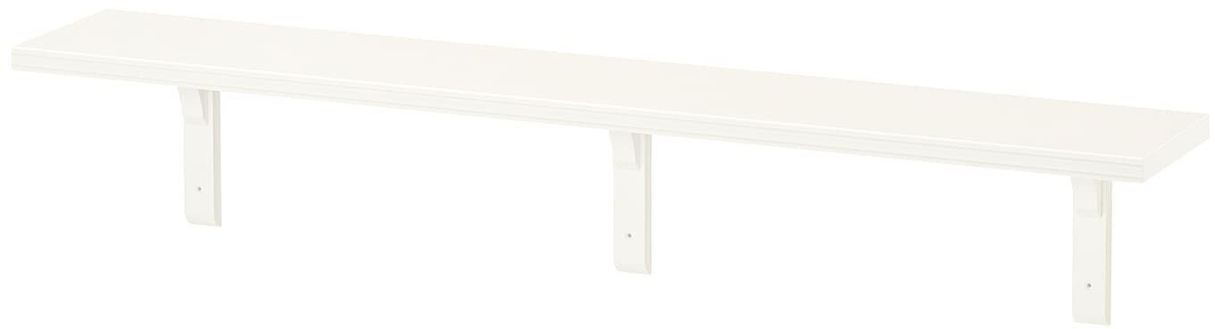 Ikea BERGSHULT / RAMSHULT Wandregal weiß 120x20 cm