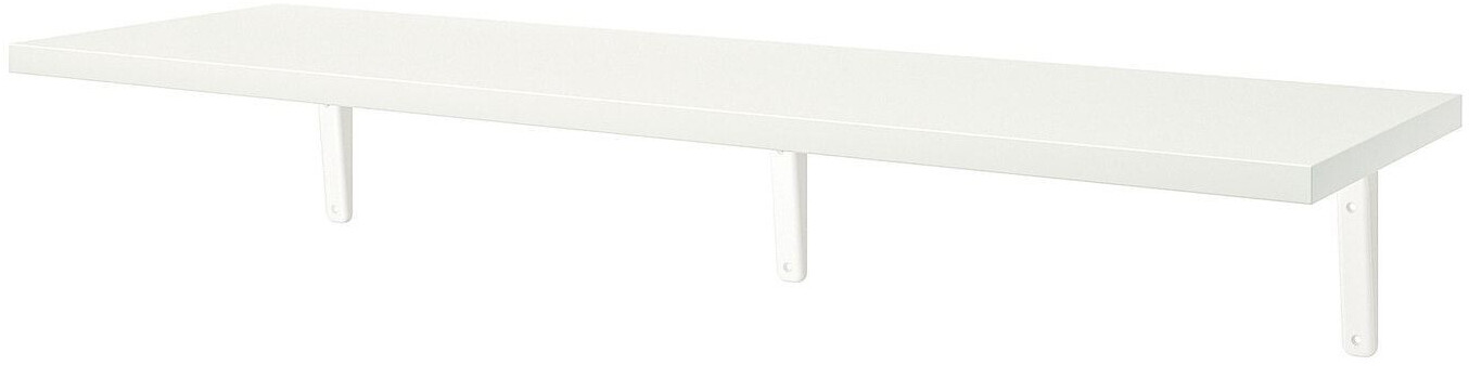 Ikea BERGSHULT / TOMTHULT Konsole mit Bord weiß 120x30 cm