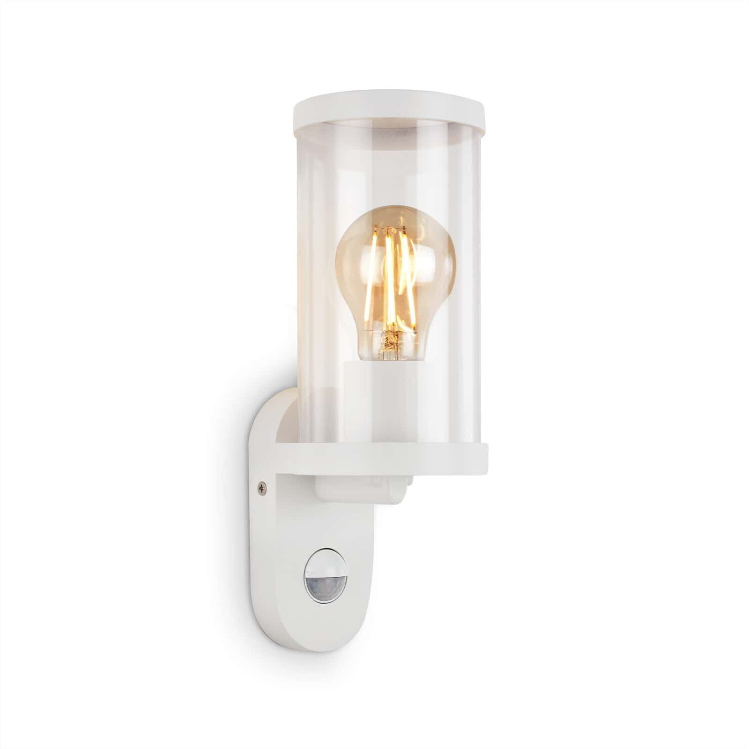 Briloner 3628-016 - Outdoor wall light 1xE27/12W/230V IP44 white