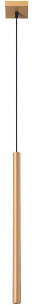 Sollux SL.1170 - Hanging light on cord PASTELO 1xG9/8W/230V golden