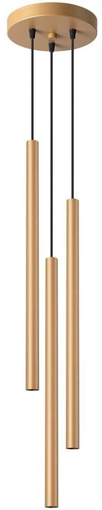 Sollux SL.1172 - Hanging lamp on cord PASTELO 3xG9/8W/230V golden