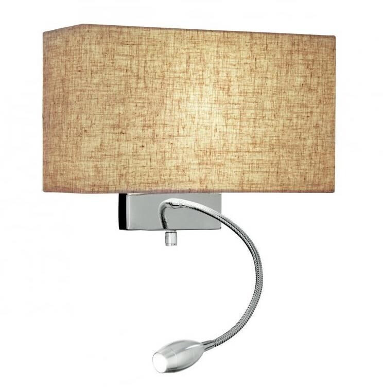 IDEAL LUX Wall light 1xE27/60W + LED/1W/230V