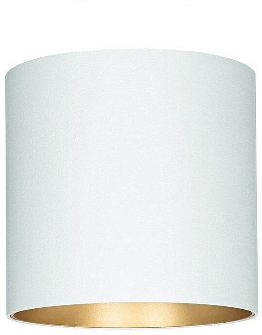 Licht-Erlebnisse Ceiling light spot white gold Ø12.7cm GU10