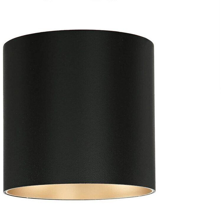 Licht-Erlebnisse Spot Black Gold GU10 Ceiling Modern Hallway Ceiling Light - Black, Gold