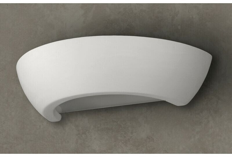Licht-Erlebnisse Wall lamp arto in white - white
